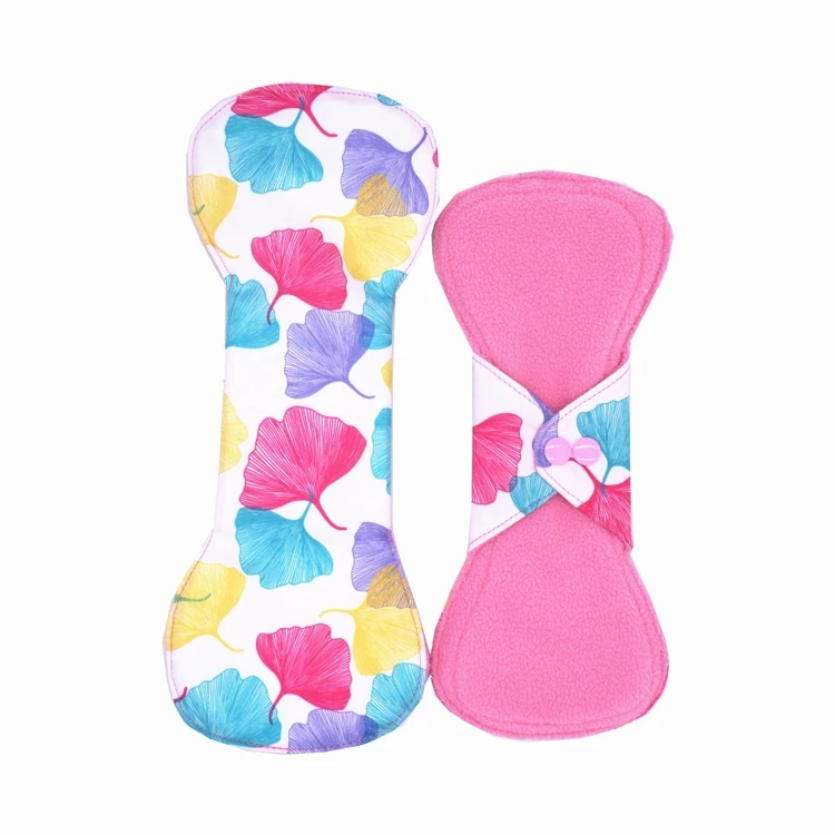 Female Sanitary Reusable Napkin Pads Washable Women Nude Napkin Pad Stylish Panty Liners in India Breathable Blue Panda OEM ODM