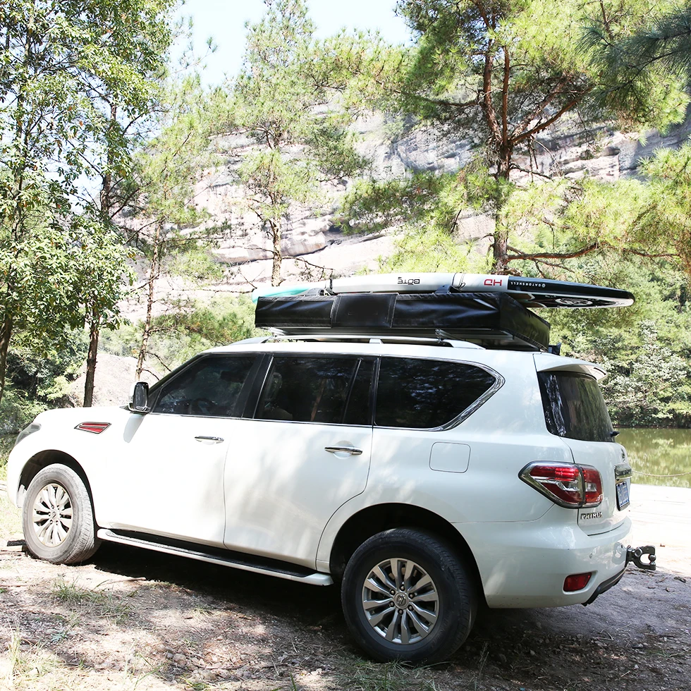 Amazon hot selling roof rack basket retractable tent restaurant roof top tent with lowest price