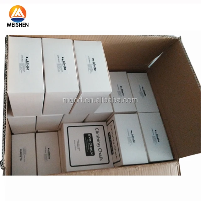 Hot colored gym chalk for gymnastics climbing powerlifting gym chalk