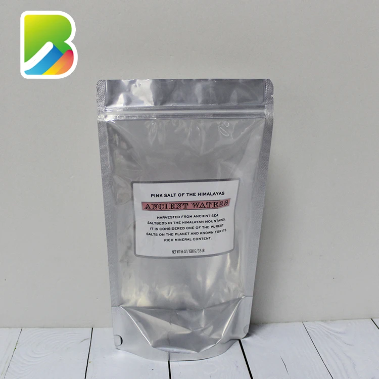 Sea Cucumber Clear Window Food Seafood Plastic Vacuum Sealable Standing Transparent Aluminum Foil Packaging Bag