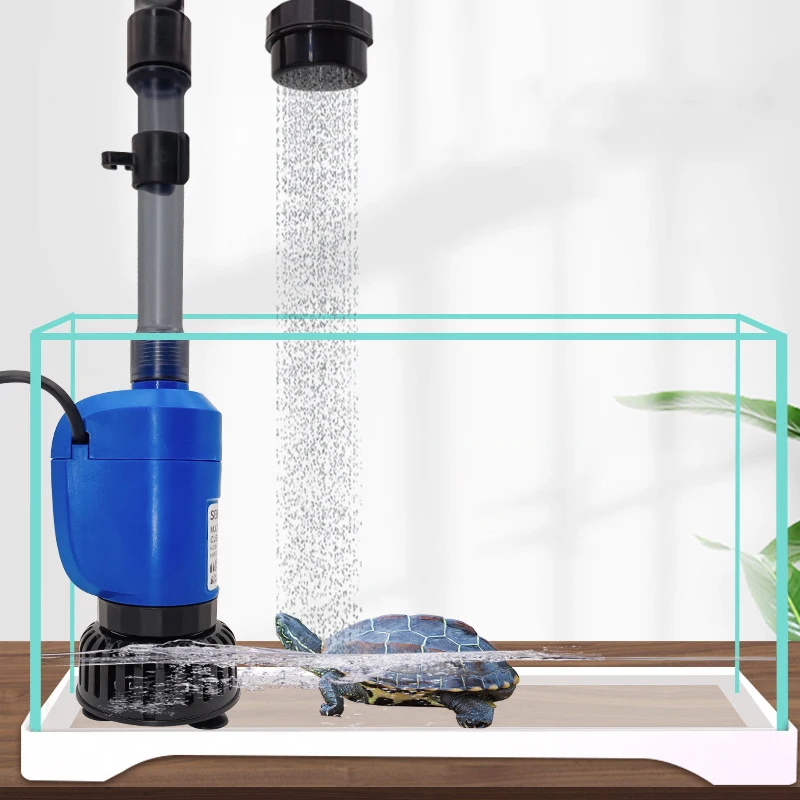 SoBo Syphon Cleaner Hand Held Aquarium Clean Electric Syphon With Water Pump