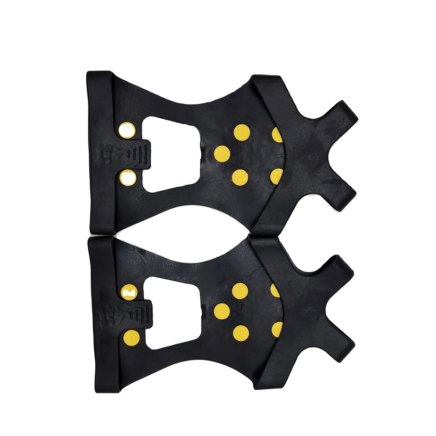 Outdoor Rubber Anti Slip Ice Shoe Boot Grips Elastic Crampon Snow Spikes Traction Cleats 10 Studs crampon for Climbing