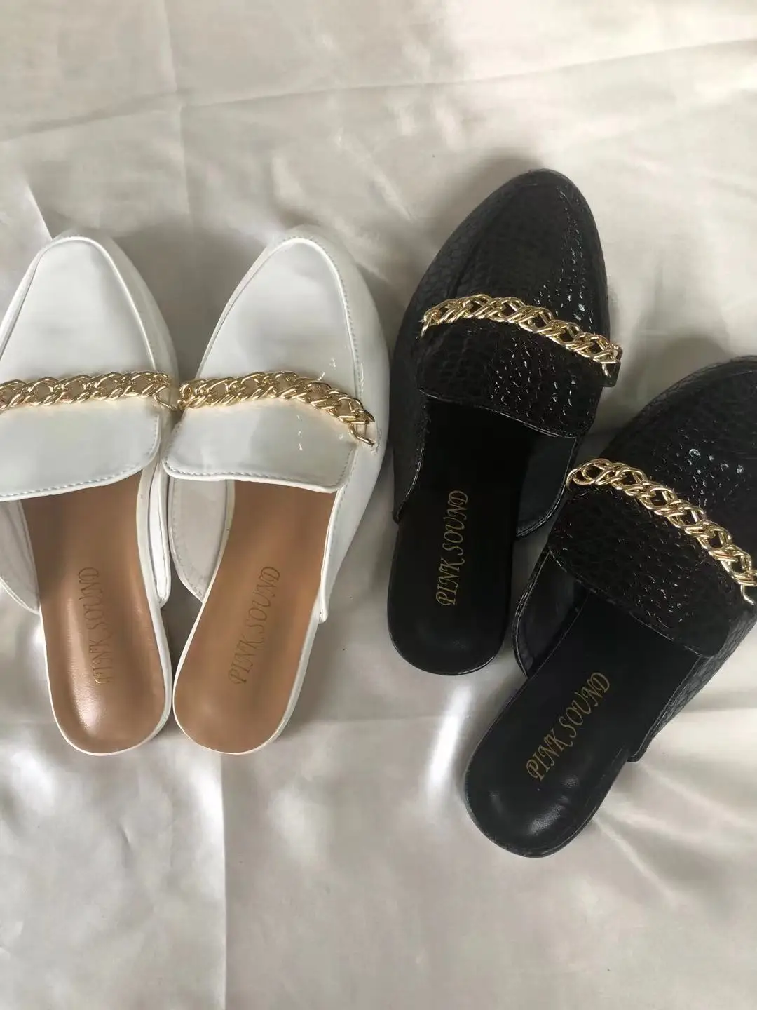 JANHE 2021 sandalia sendal chinelos pantuflas модные роскошные женские сандалии на цепочке офисные