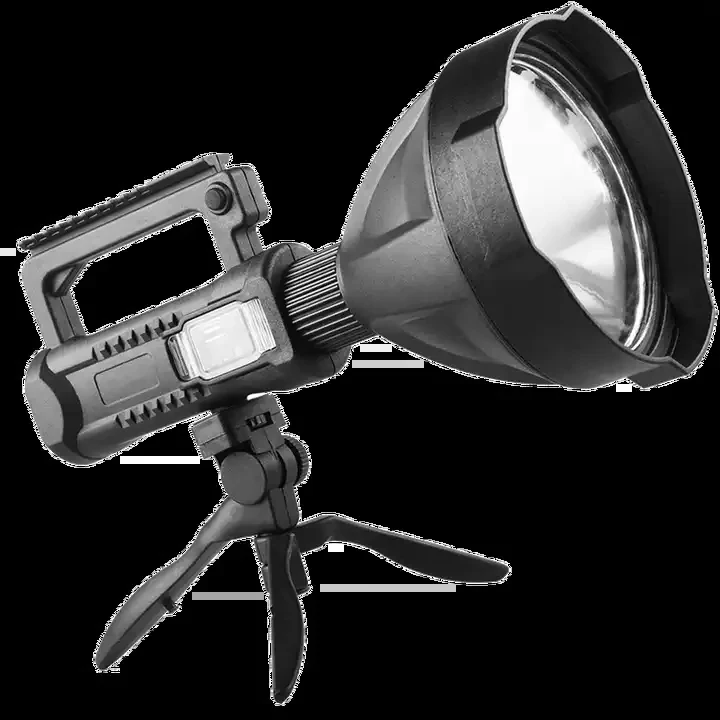 Lightingpass Custom Power Bank Usb Searchlight Long Range P50 P70 30W 5000 Lumens Flashlight Searchlight For Hunting