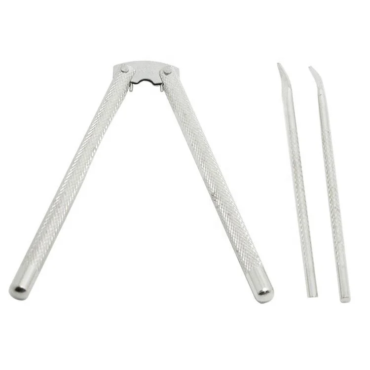 UJ-KT122  Metal Lobster Cracker with 2 picks Seafood Tool Set