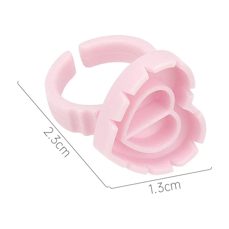 Eyelash glue Eyelash Extension Fast Blooming Cup Ring Adhesive Eyelash Glue Hear Glue Holder