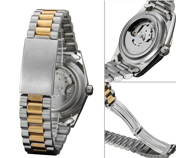 Watches Men Luxury Winner Montre Homme Automatic Wrist Watch Custom My Own Logo Watch for Men
