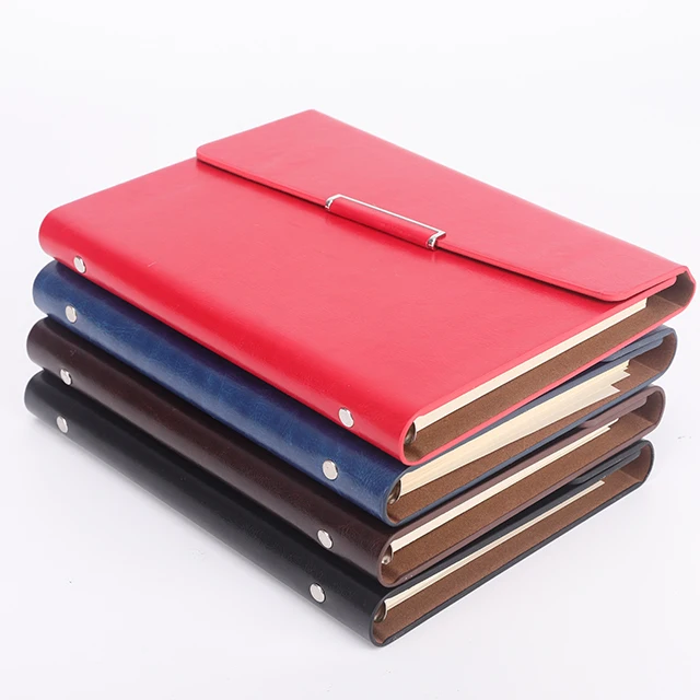 A5 Agenda organizer custom multifunctional three-fold diary notebook journal loose-leaf device school note book