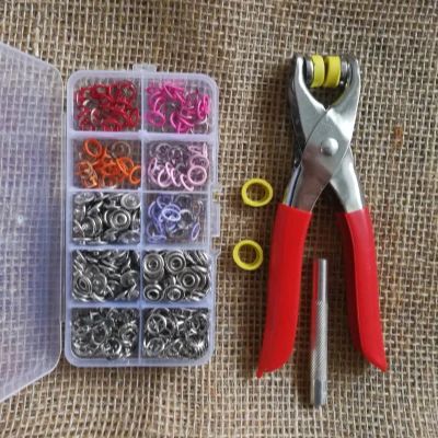 Плоскогубцы + 1 коробка металлические латунные кнопки-застежки детский комбинезон кнопка-застежка для шитья детской одежды 9 5