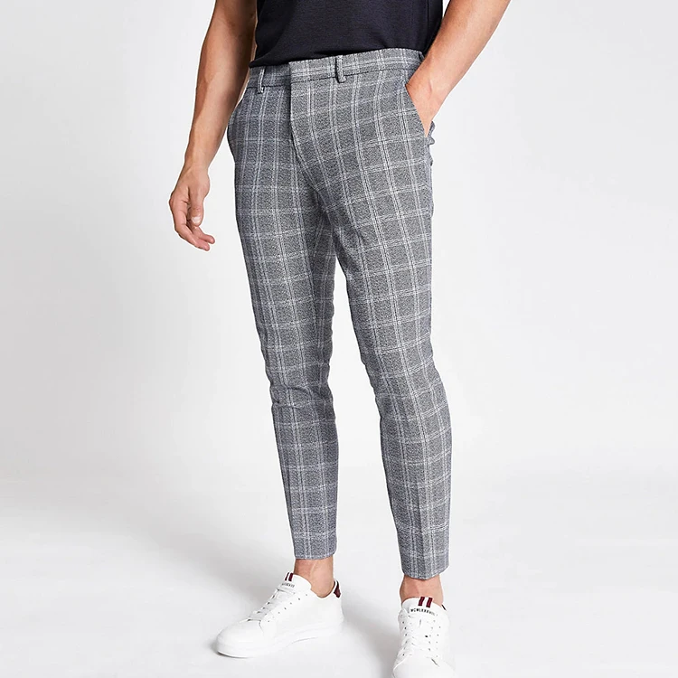 Новый стиль; Лидер продаж; Летние мужские быстросохнущие мужские клетчатые брюки