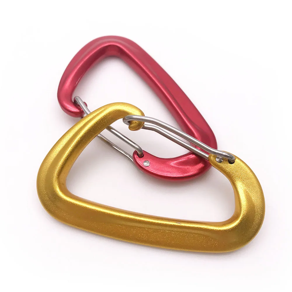 BT-A1303U 7075 oxdoized Карабин Кемпинг Алюминия D образный крюк с защелкой Крюк карабина 5KN алюминиевый крючок