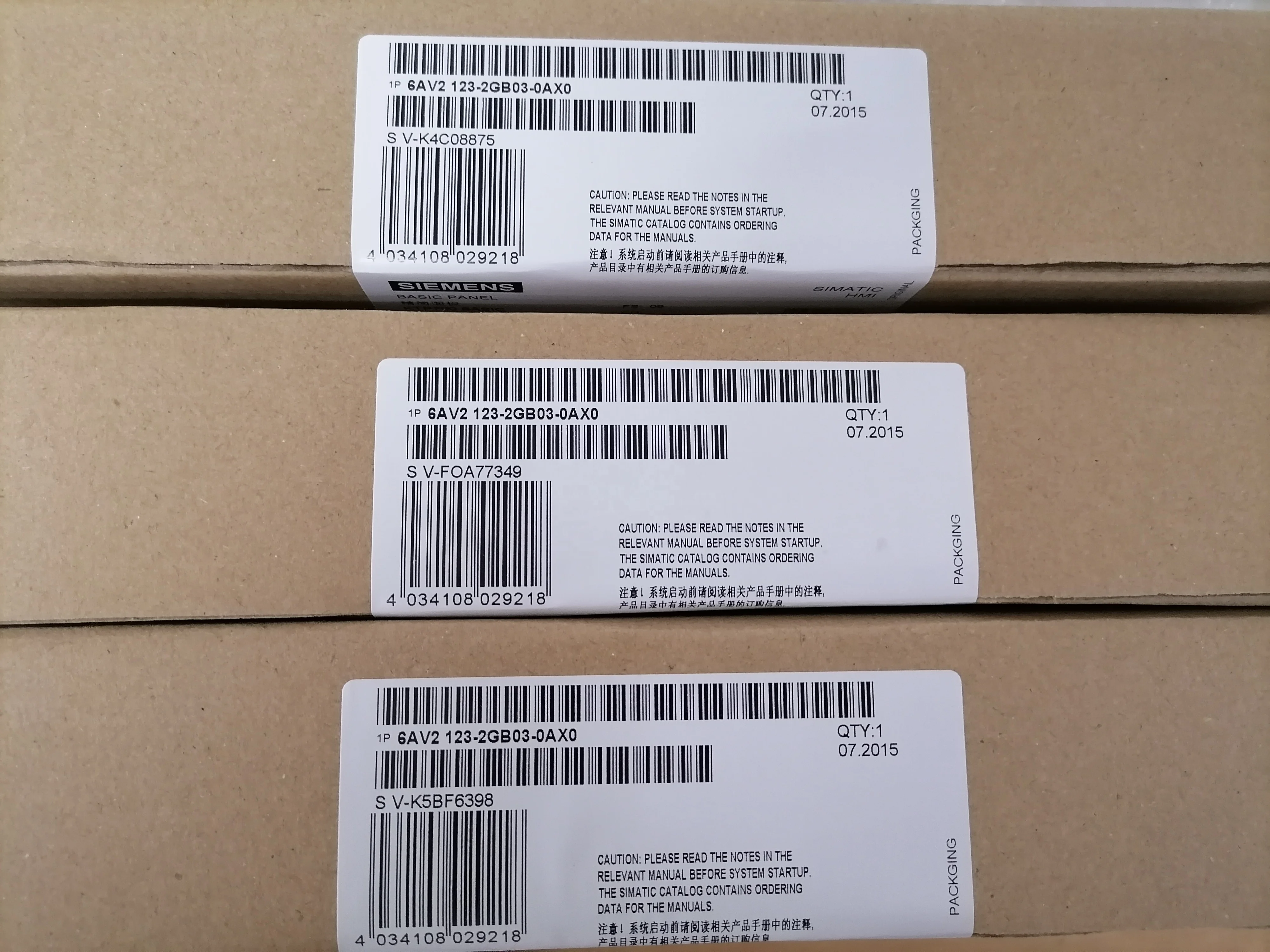 best price Comfort Panel 6AV2 123-2JB03-0AX0 SIMATIC HMI TP900 Comfort touch panel Siemens