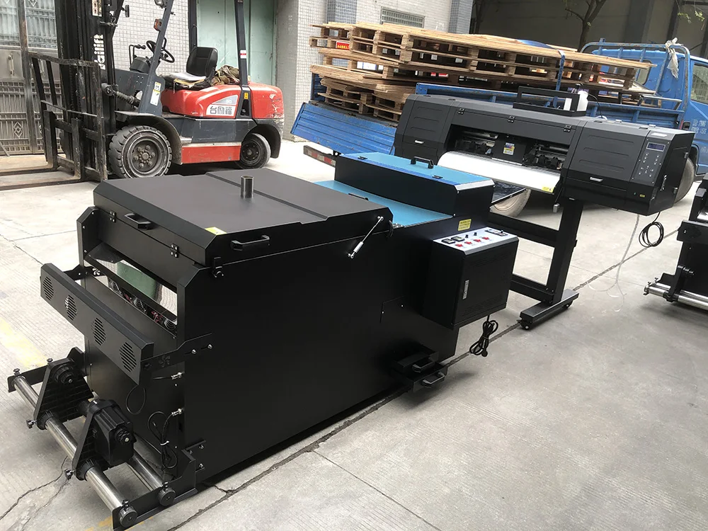 flatbed digital banner t shirt printer digital t-shirt 4 head 60cm dtf printer printing machine professional dtf printer dtf