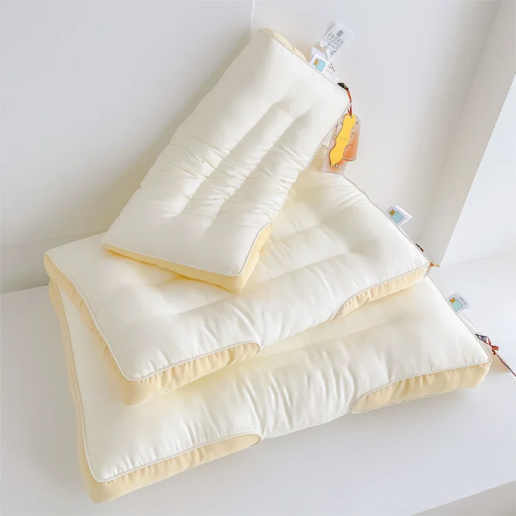 Grade Mother Infant Soybean Fiber Pillow with Excellent Cervical Spine Protection Sleep Ventilation Moisture Absorption-for Neck