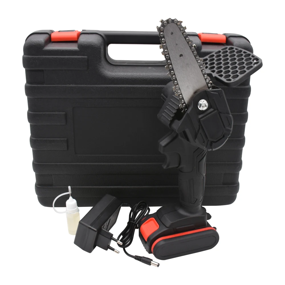 21V Portable Cordless Electric Saw Brushless Mini Chainsaw