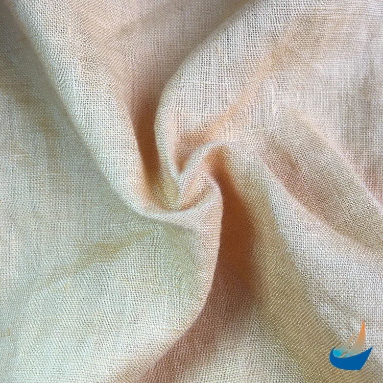 
Hot products to sell online 100% Linen Fabric plain 115GSM latest products in market 