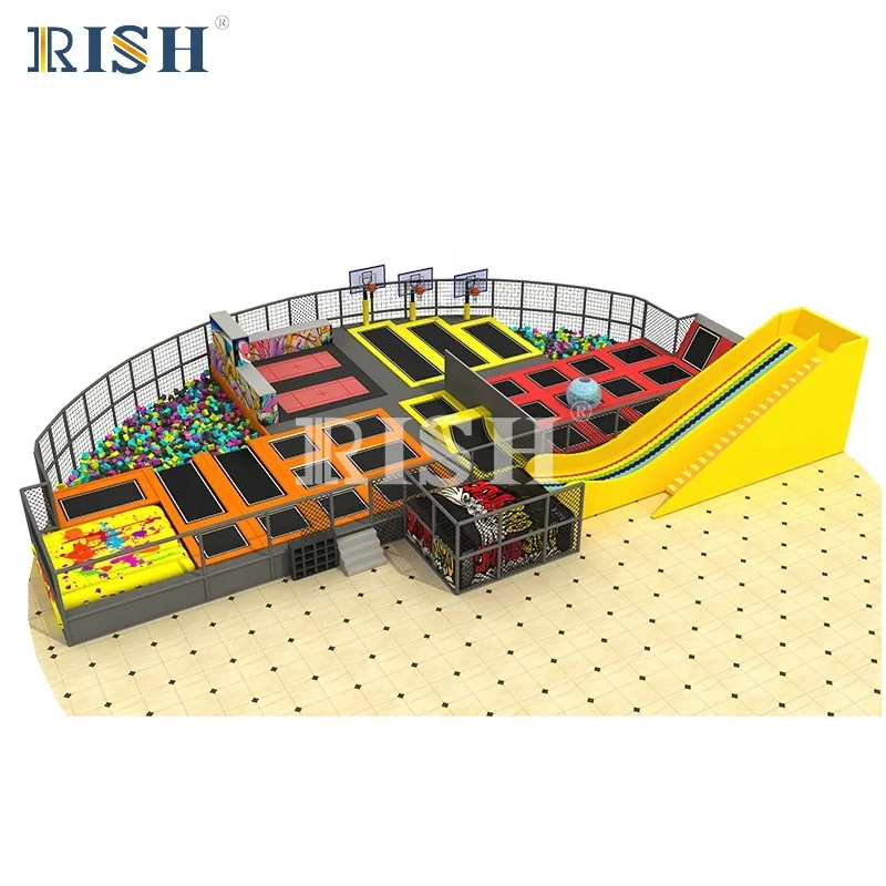 
Superior Quality Indoor simple cheap Jumping Trampoline Bed 