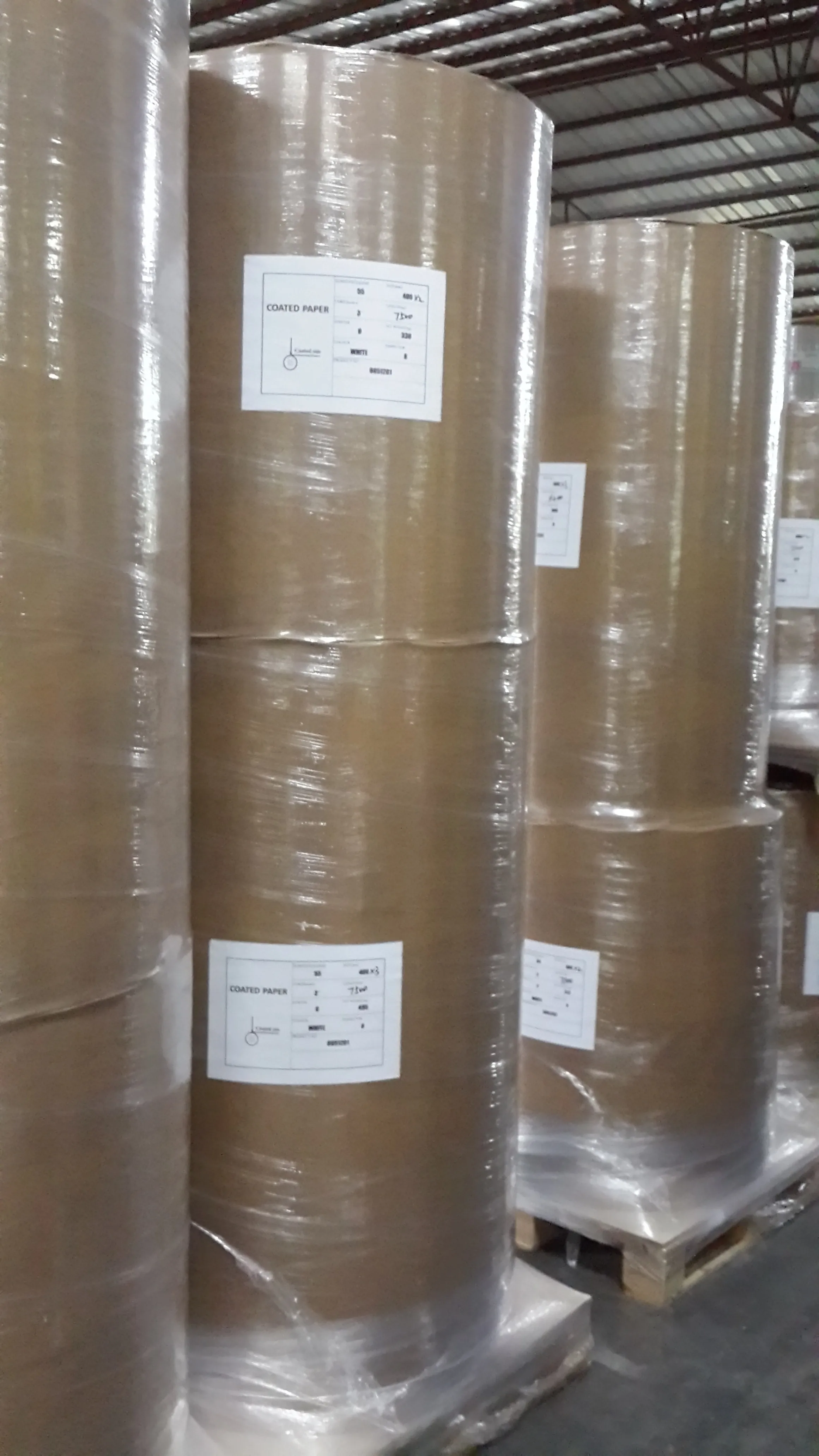 Thermal Jumbo Paper Roll Thermal Paper Jumbo Reels 400/795mmx6000m
