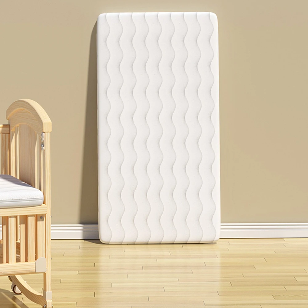 New Design Baby Single Mattress Coconut Palm Newborn Latex Mat Kindergarten Splicing Mattress Customization