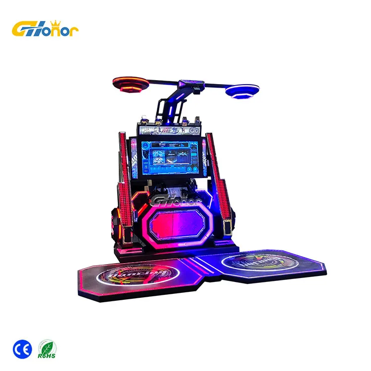 New two person VR dance experience virtual reality game console VR jukebox experience hall fitness and entertainment equipment