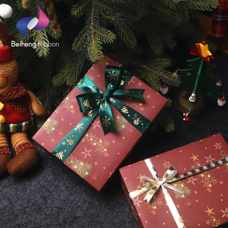 Top Quality Washable Custom Printed Wholesale Grosgrain Alphabet Printing Ribbons