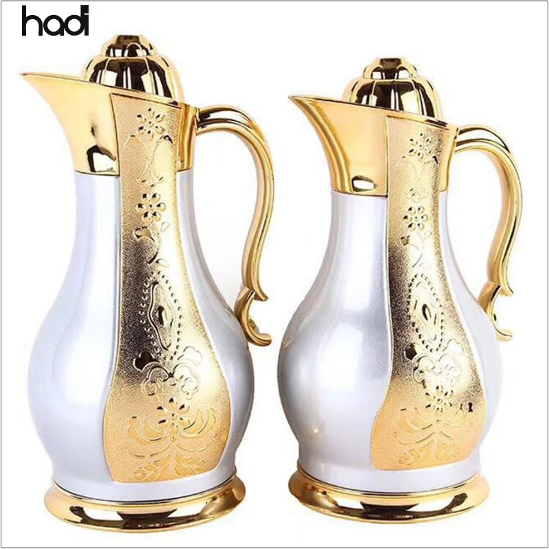 Catering decorations buffet arabic coffee pot dallah luxury arabic tea set coffee for sale