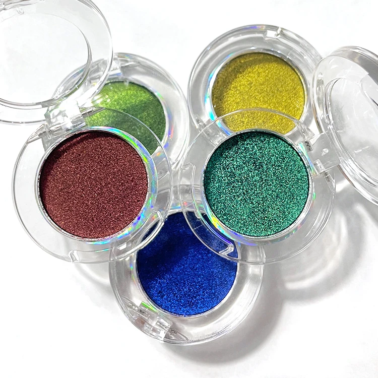 Hot Products Single Eyeshadow Chameleon,Glitter Private Label Eyeshadow,Long Holding High Pigmant Eyeshadow Palette