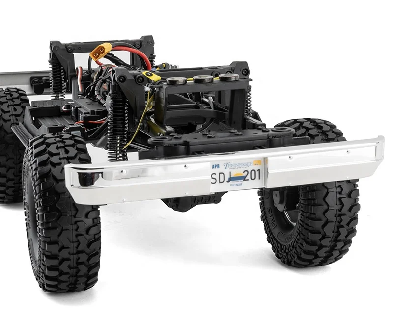 Official FMS 1:10 Scale K5 Blazer Licensed 4WD RC SUV Crawler with Chrome Detailing Detachable Roof High-Performance Tech Specs