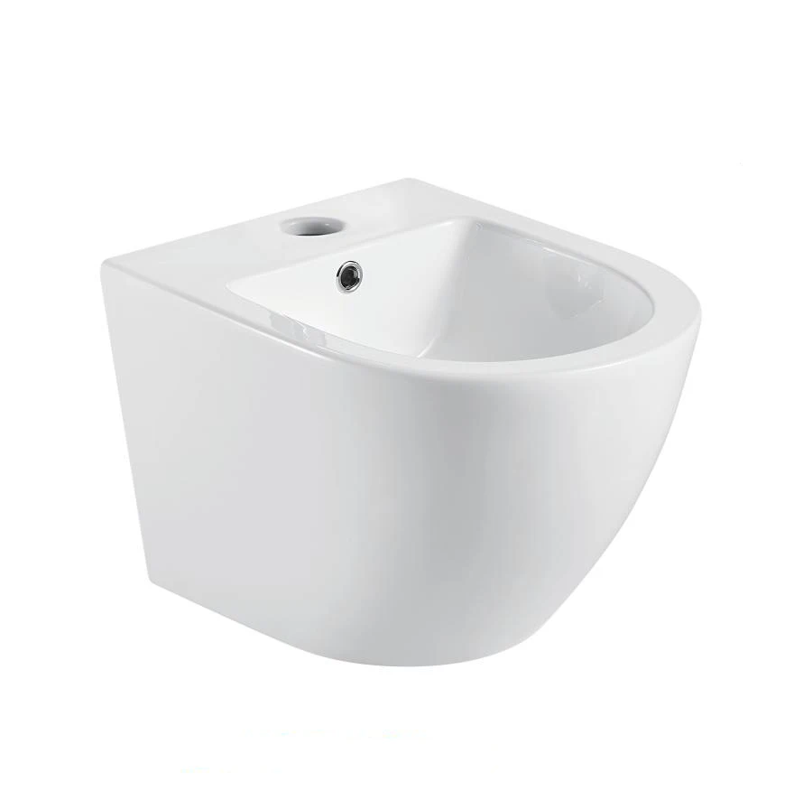 Современный стиль Сертифицированный CE настенный биде для роскошных отелей многоцветная керамика легкая чистка ванной комнаты база на MOQ