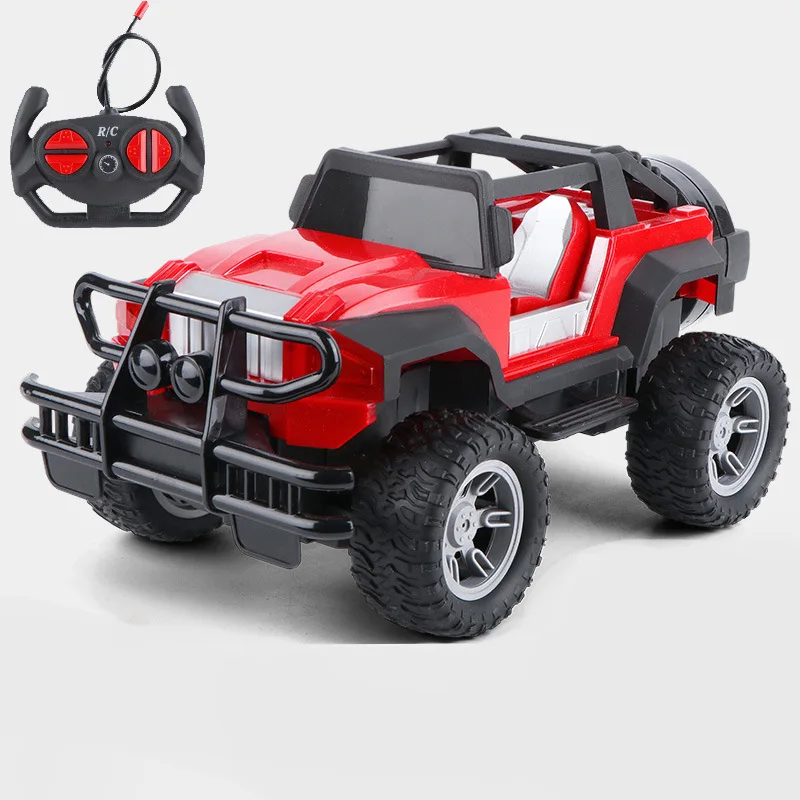 Off-Road Racing Vehicle Toy Car with Sound Light 1:14 Scale Jeep Off-Road Remote Control Car for Kids Adults
