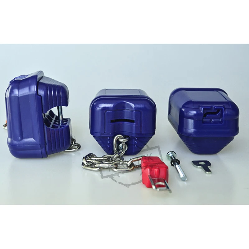 Widely Used Supermarket Shopping Trolley Cart Series Safety Coin Lock