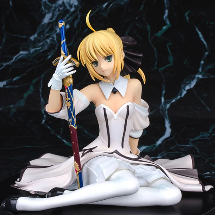 14CM Fate Stay Night Cartoon Collectible Gift Plastic Model Anime PVC Figure  PVC Model Man Woman Gifts