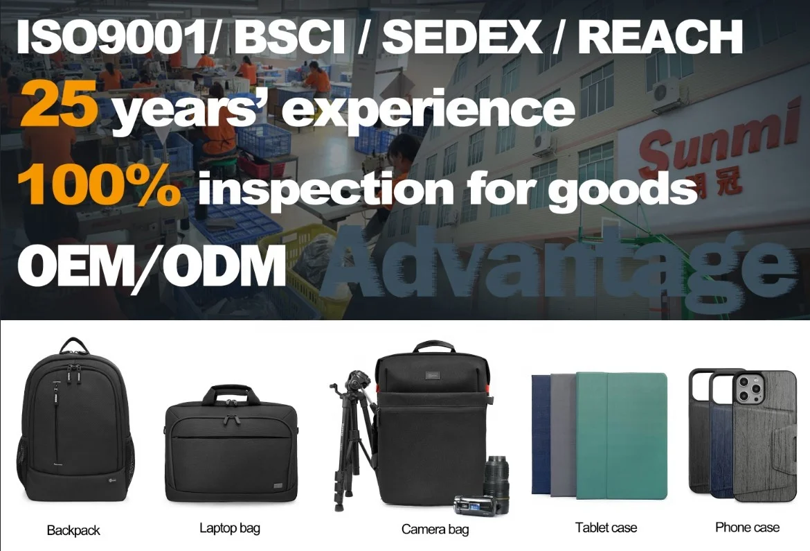 New stylish PU polyester DSLR camera bag for outdoor activities, leather camera bag