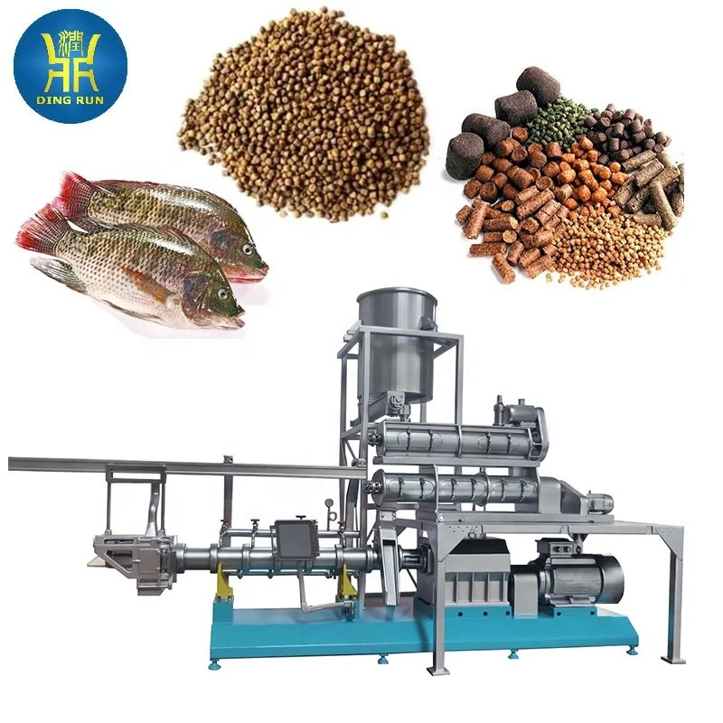 Профессиональная машина для экструзии плавающих кормов рыбы
