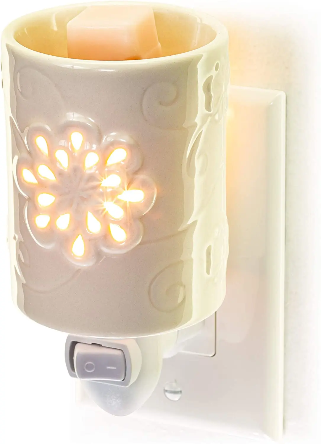 Mosaic   Warmer Candle Plug in Wall Aroma Wax Warmer Indoor Used Aromatherapy Candle Warmer