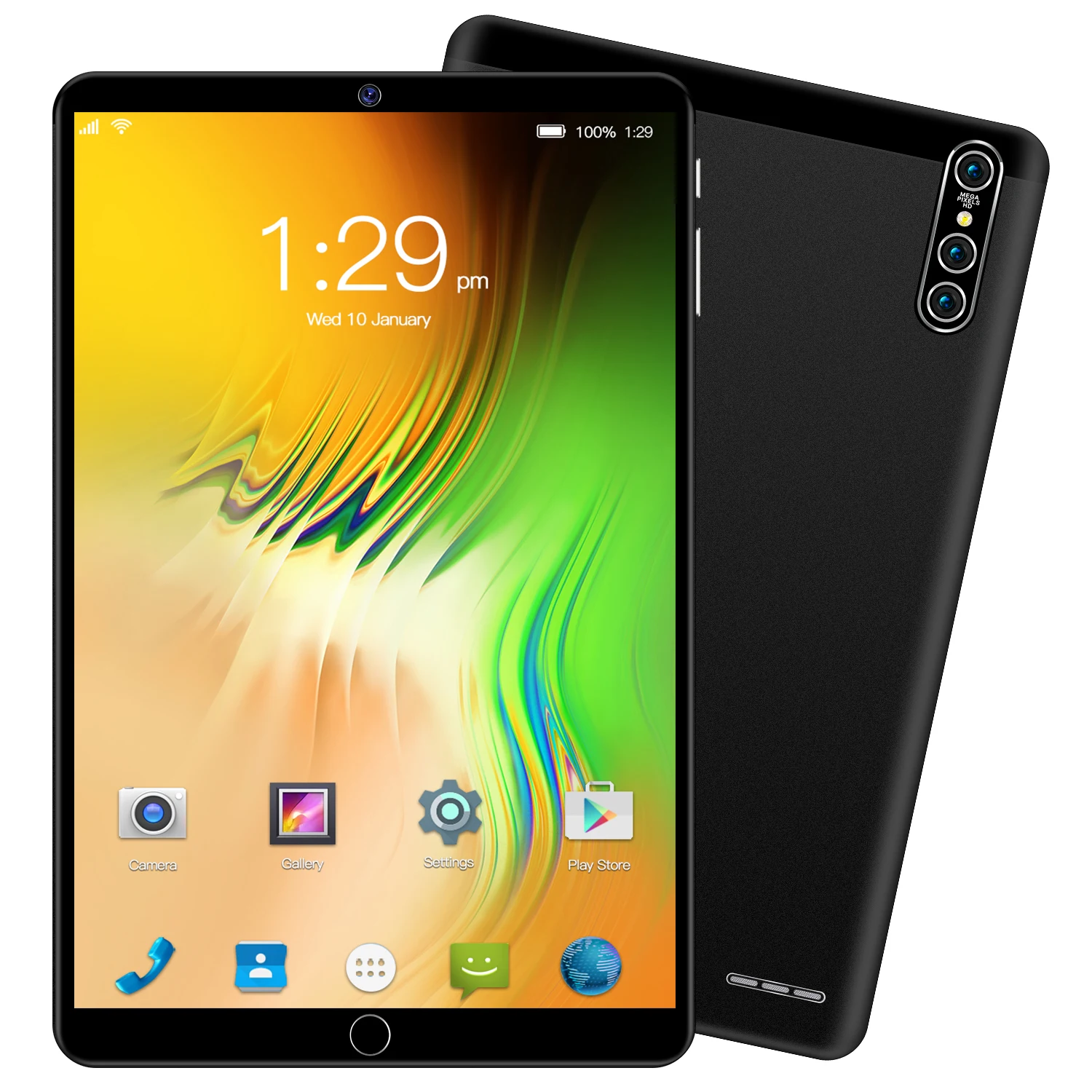 Tablet 10.1 Inch 10 Core 8gb Ram 256gb Rom Android 10.0 Tablet Pc 3g/wifi With 8mp+13mp Camera