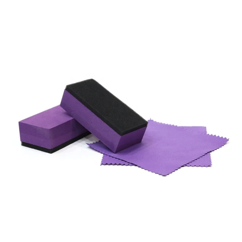 Авто Тигр фиолетовый покрытия автомобиля губки Nano триста двадцать пять миллилитров (аппликатор для прорисовывания деталей