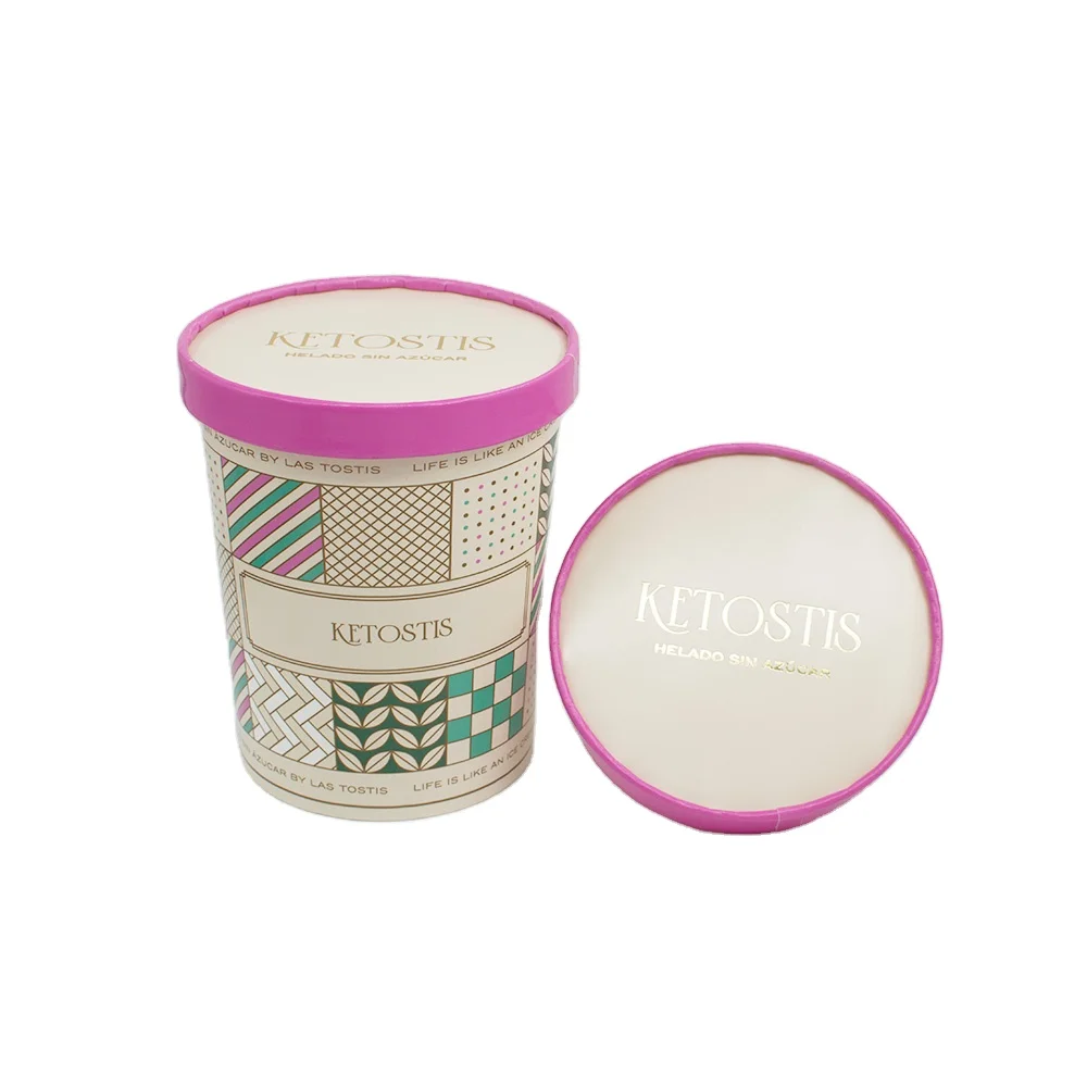 Ice Cream Take Away Cups 10000ml PLA Eco Friendly Bio Cup 100% Compostable Food Grade Biodegradable Cups