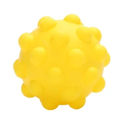 Hot Sale Wholesale Tie Dye Push Bubble Luminous Silicone Stress Relief Ball Fidget Toys For Kids And Adults