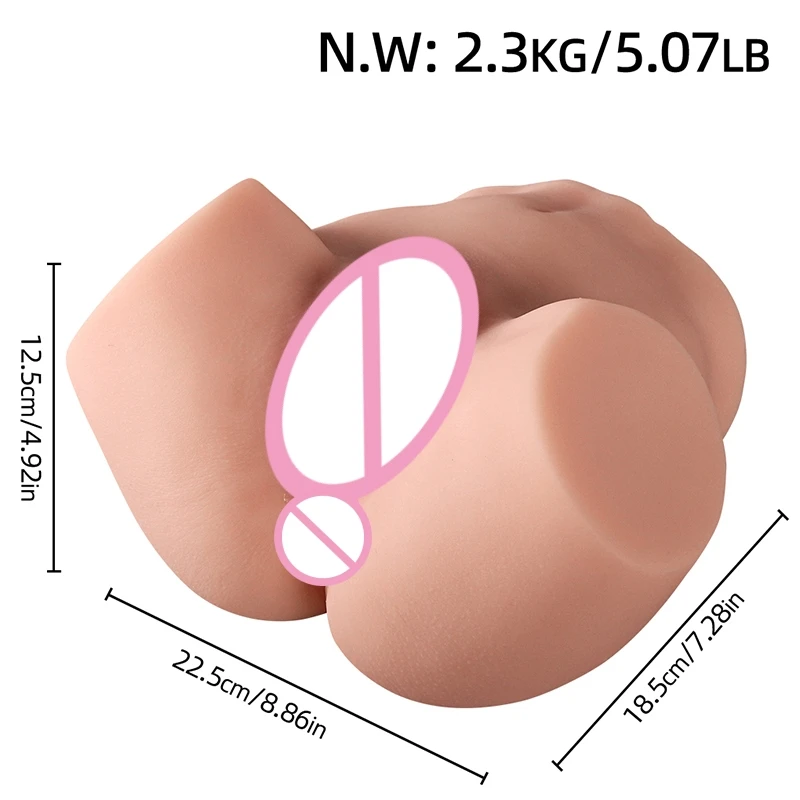 Hot Sale Factory Sex Toys Vagina ass and Sexy small ass Pussy Vagina anus 2in1 Ass Sex male masturbators