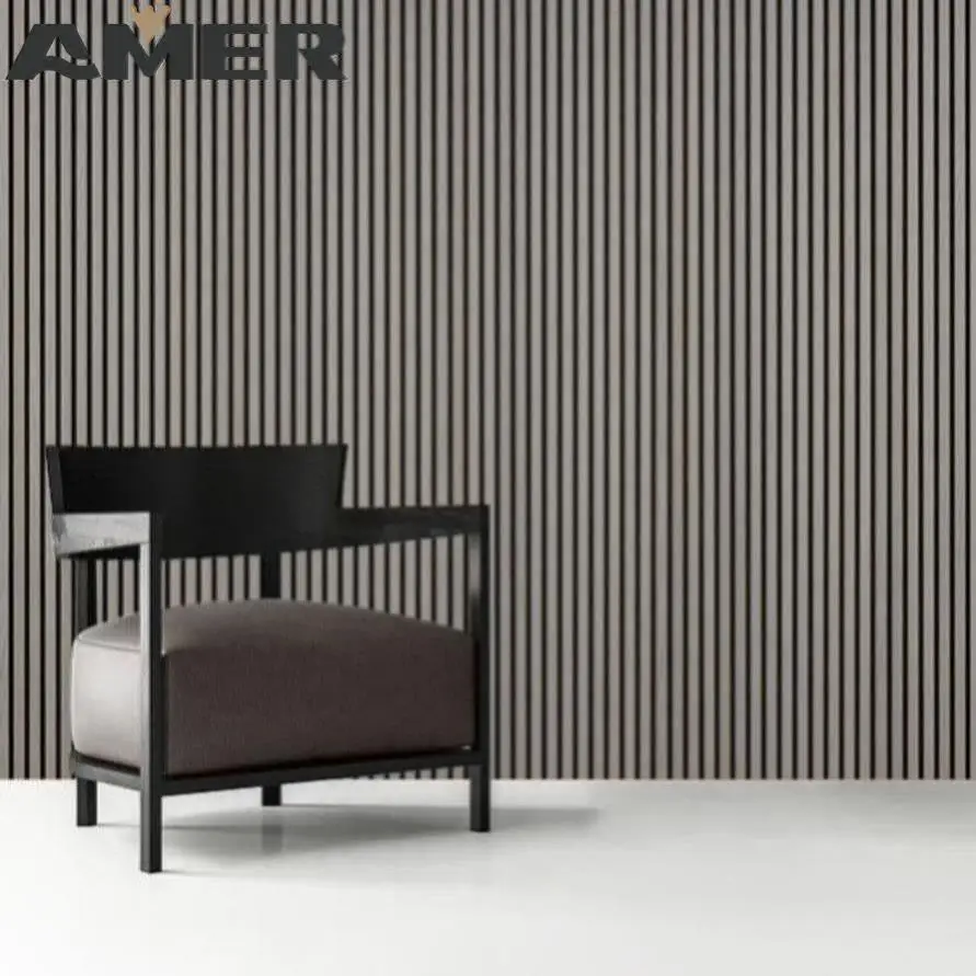 Amer OEM wholesale Best price Polyester acoustic panel Wood acoustic panels Soundproofing Material For Studio Wall panels
