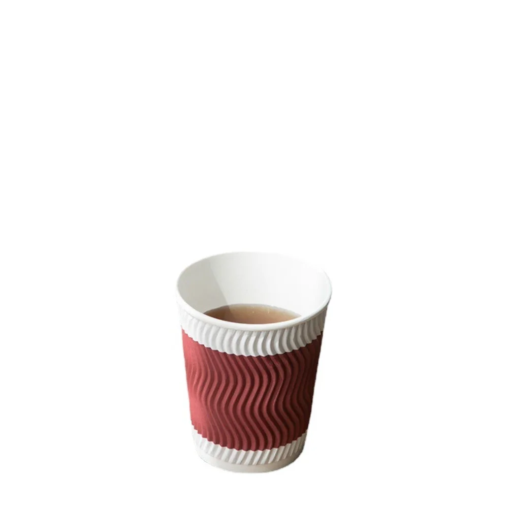 Factory hot sale eco friendly disposable paper coffee cups takeaway paper cups for hot drinks