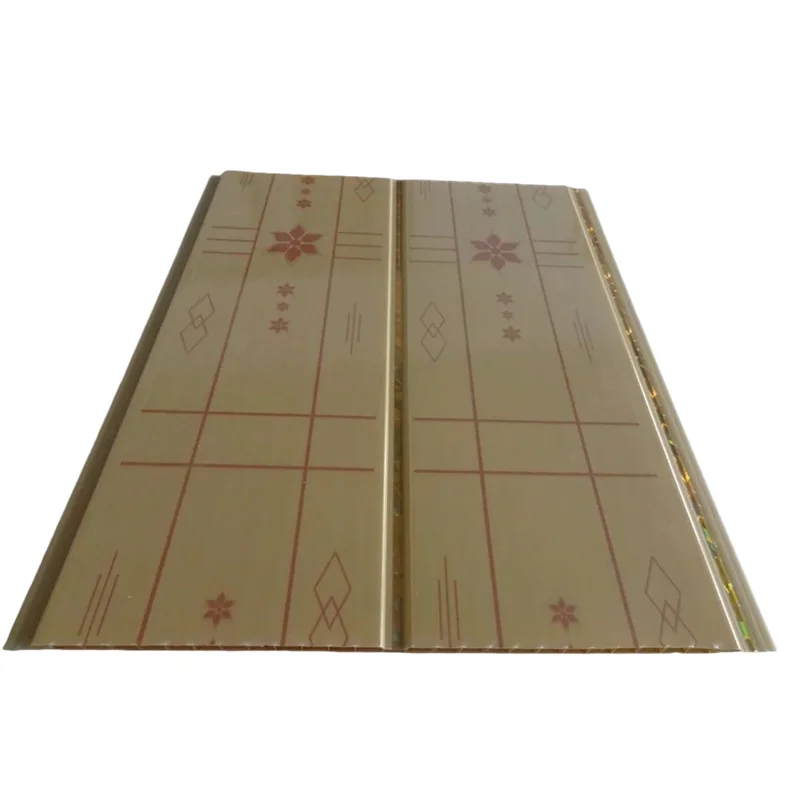 China Wood Decorative Wall Panel Printing PVC Ceiling Interior Design Home Decor Materials