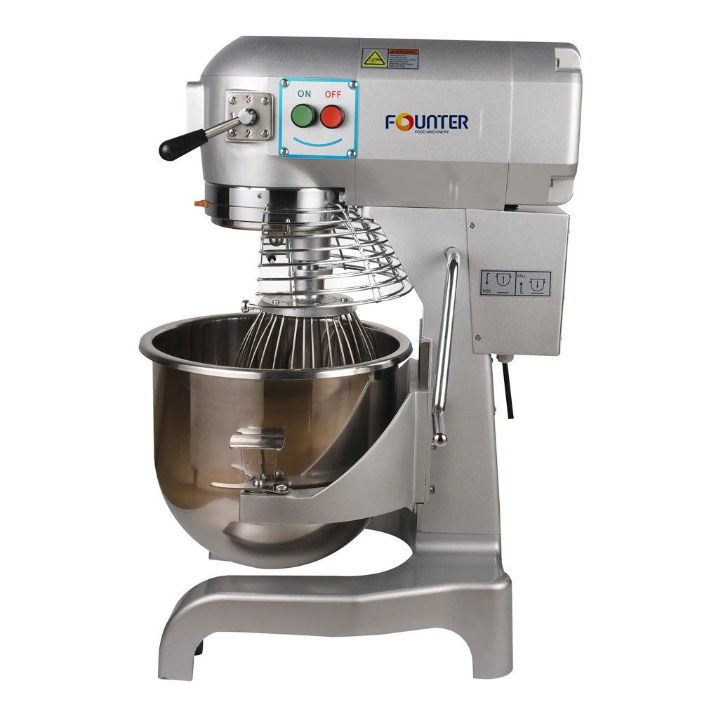 20L Professional Planetary Food Cake Dough Mixer Spiral Bread Pizza Flour Mixing Machine