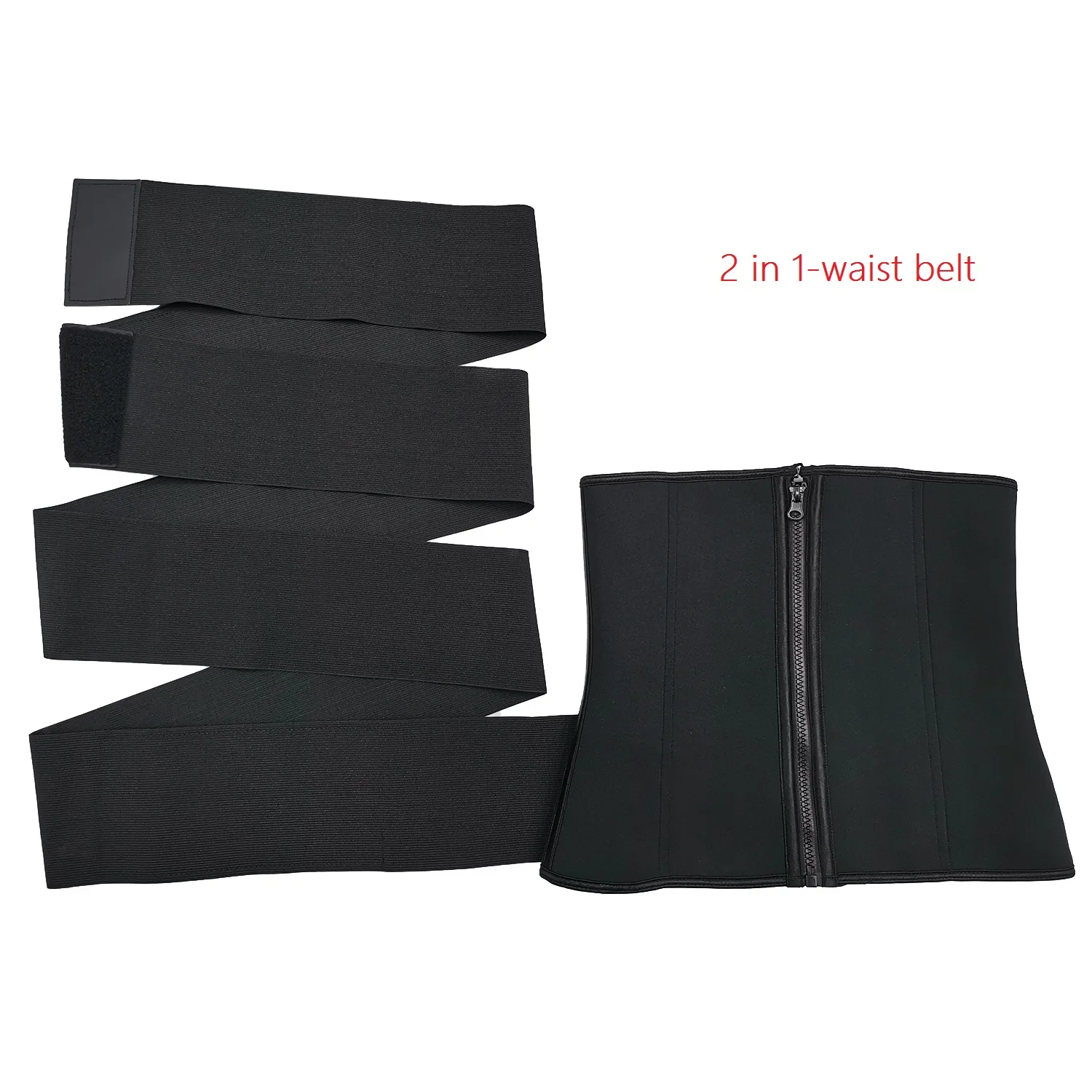 Hot Sale Waist Trainer Wrap Belt for Back Support Women Yoga Fitness Workout Sweat Waist Trimmer