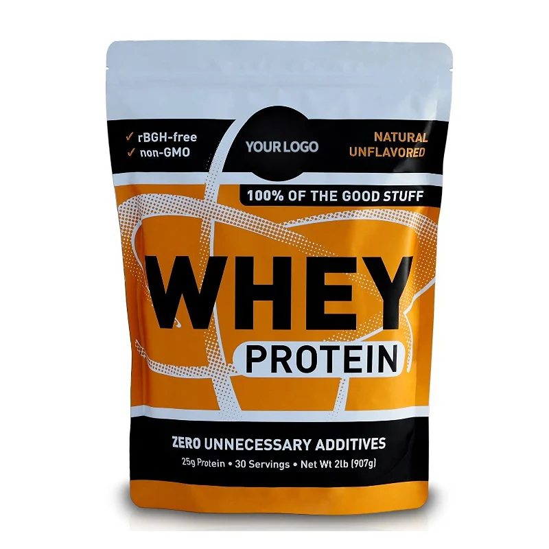 OEM-формула на заказ, органический сывороточный протеиновый порошок, шоколад со вкусом