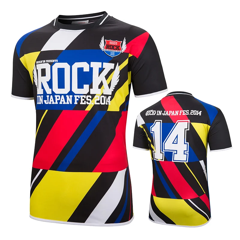 wholesale high quality music festival sublimated t-shirt