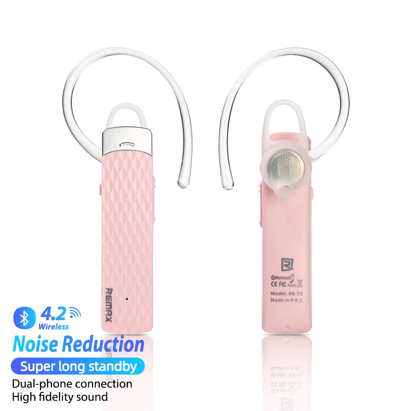 Remax New RB-T9 Mini Earphones For Iphone Handsfree Ear Buds Wireless 5.1 Wireless Bluetooth Earphone