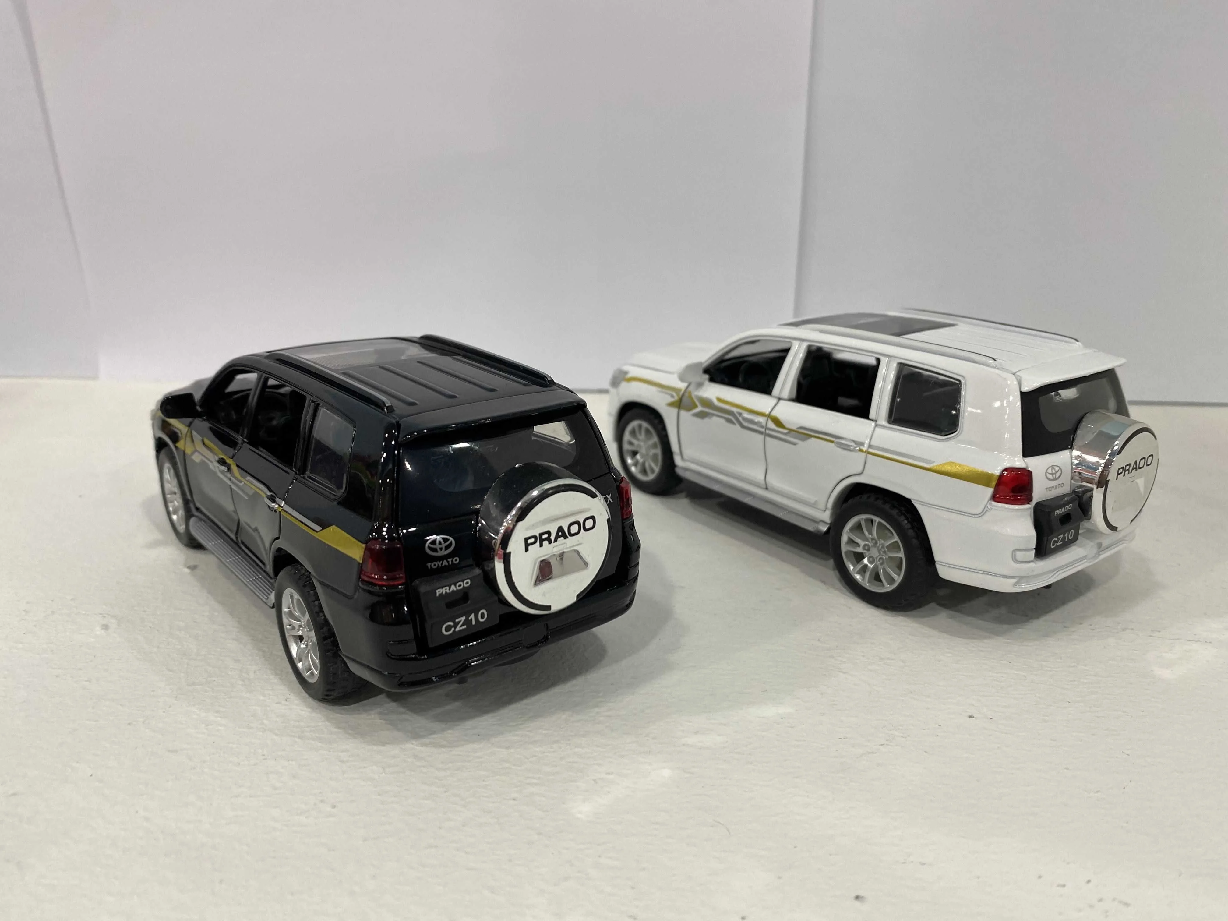 Toyhome оптовая продажа для yo ta Prado литое автомобильное металлическое игрушечное оттянуть назад открывающиеся двери Литые Автомобильные игрушки со светом