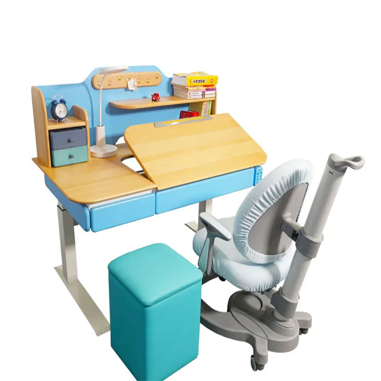 
 Hot Selling Children furniture wooden study table baby desk study desk  